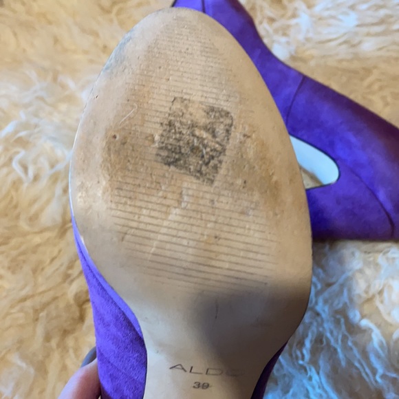 Aldo suede platform shoes - Picture 9 of 11